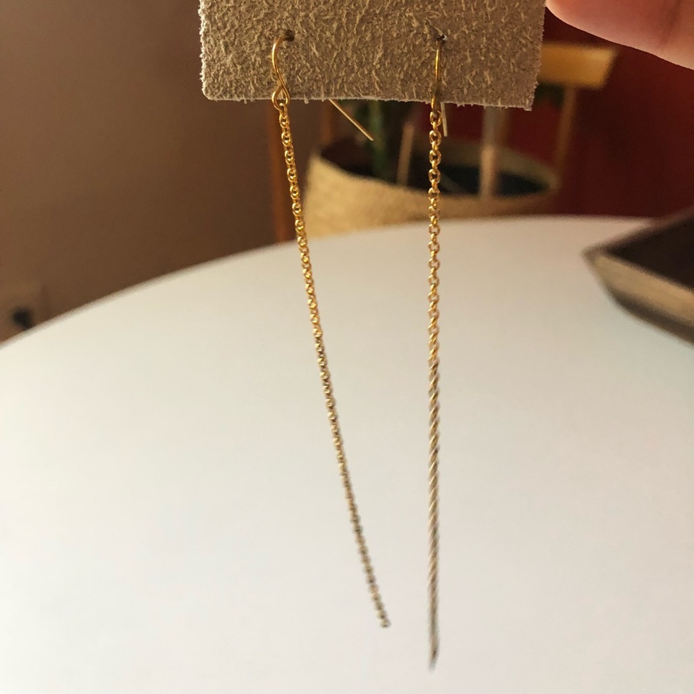 UO Minimal dangly earrings